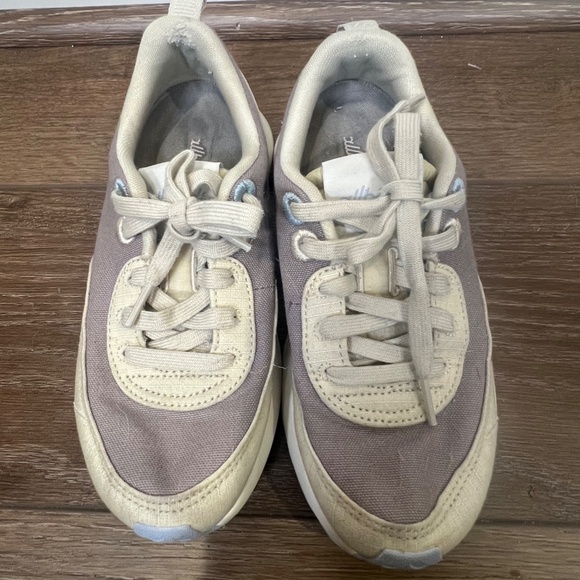 Allbirds Courier Womens Casual Sneakers Gray/Cream Sz 5 - Picture 2 of 9